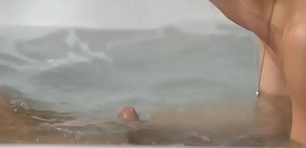  Hot blonde milf fucked in the bathtub